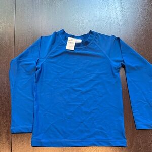 Hanna Andersson Bright Blue Kids Rashguard